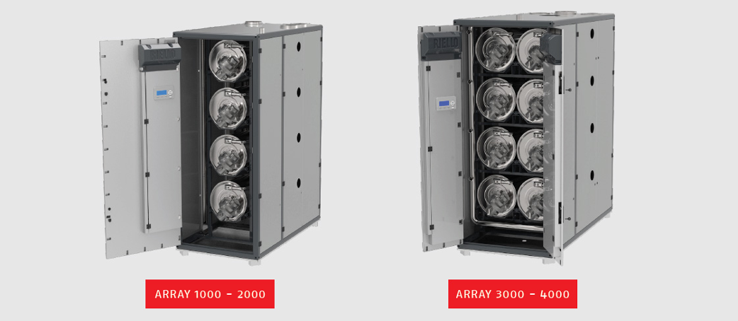 Riello Boilers Array 1000 - 2000 & Array 3000 - 4000